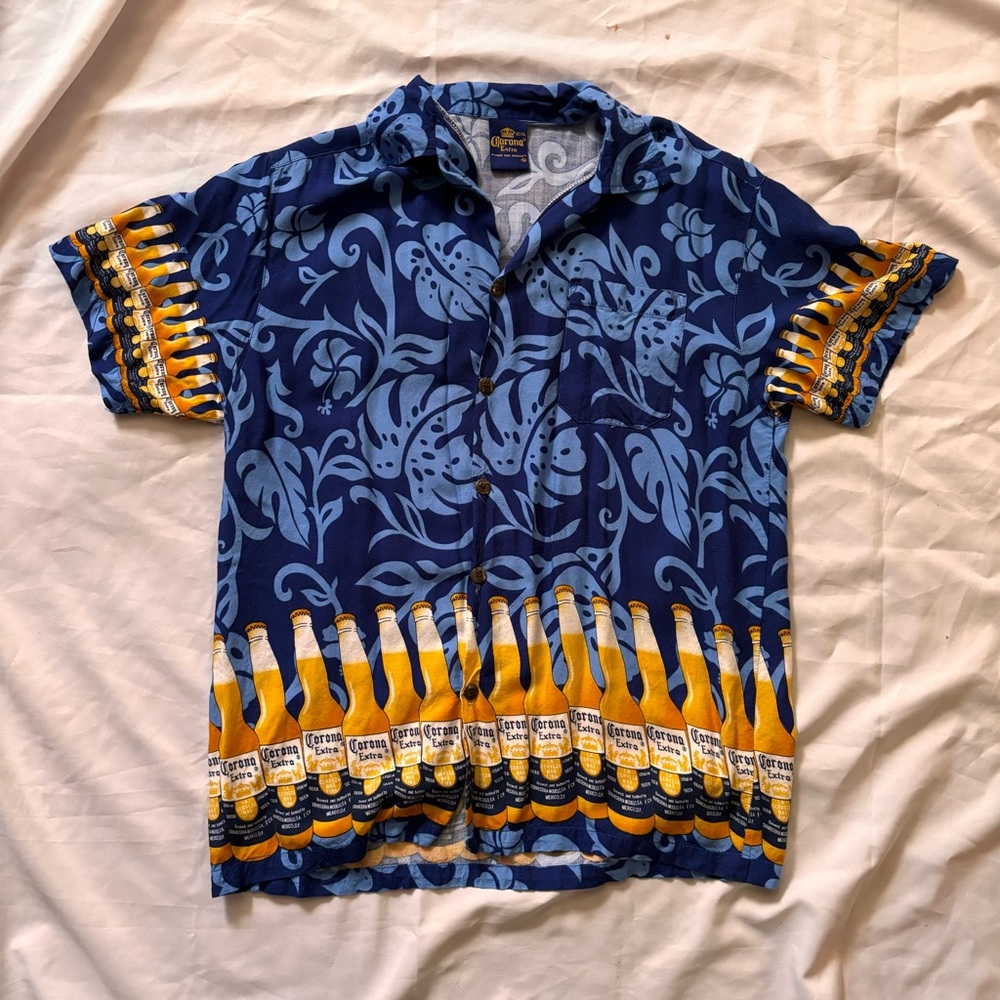 CORONA HAWAIIAN SHIRT